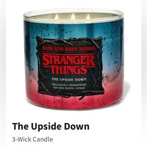 BBW Stranger Things The Upside Down candle